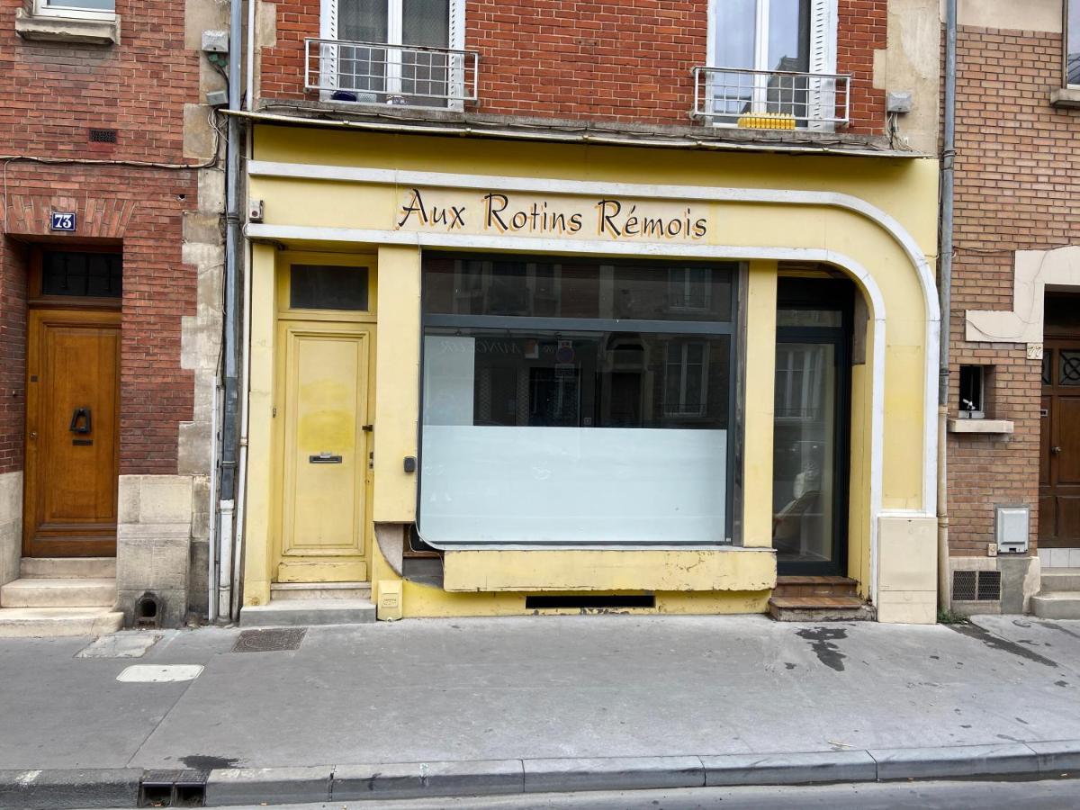 Les Rotins - Logements Climatises - Cathedrale A 2 Pas Reims Exterior foto